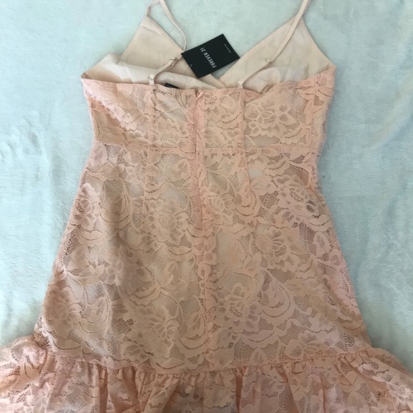 NWT Pink Lace Dress - Picture 3 of 4